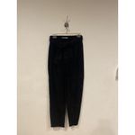 Zimmermann  Pants Womens 0 Black Espionage Suede Obi High Waist Belted Photo 1