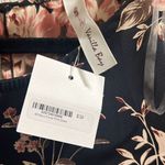 Vanilla Bay ✨ Floral Dress Large Long Sleeve Dark Pink Cream Shift✨ Photo 6