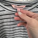 Juicy Couture  Gray and Black Striped Top Photo 2