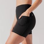 Popflex Supersculpt Midi Short with Pockets Black Photo 0
