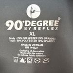 90 Degree by Reflex Hunter Green Women’s Leggings Black Size XL Photo 1