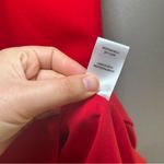 Nicole Miller Red Ruffle Mini Dress women’s 8 Classic elegant office polished Photo 5