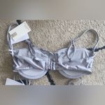 Good American Silver Bikini Top Photo 2