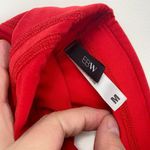 Everything But Water EBW  Scoop Front Racerback Red Bikini Hipster 2-Piece S/M Photo 5