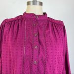 Anthropologie Pilcro Plum Dolan Sleeve Top Photo 2