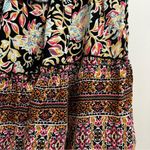 Rachel Zoe  Women's Floral Bohemian Skirt - Black and Multicolor Size XL NWT Photo 2