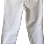 Ella Moss NEW Straight Leg Mid-Rise Ankle Jean Size 6 White Stretch Classic Photo 1