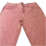 Time & Tru  Women Boyfriend Pink Jeans Shark Bite Hem Mid Rise Plus Sz 20W New #‎ Photo 4