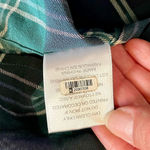 Equipment Femme Chiffon Sleeve Plaid Button Up Silk Top Extra Small Photo 10