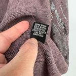 Kaktus Sweater Vest Womens XL Purple Acrylic Knit Abstract Print Cowl Neck Photo 5