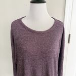 Rag and Bone  Slim Jane Long Sleeve Crewneck Top in Purple Night size small Photo 1
