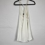 Lulus White Sleeveless Mini Swing Dress Womens M Graduation Bridal Classic Size M Photo 1