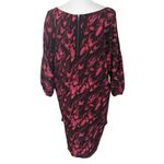 EXPRESS  Hot Pink and Black Mini Dress NWT Size Small Wedding Guest Dress Photo 3