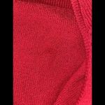 St. John  By Marie‎ Vintage Short Sleeve Sweater Dress Midi Red Button up Photo 7