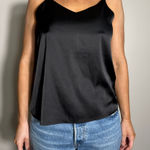 Wantschun Silk Satin Cami Size L Black Size L Photo 0