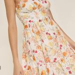 Francesca's  Becky Eyelet Fruit Midi Dress Photo 1