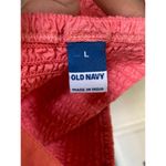 Old Navy  Smocked Top Cotton 100% Cottagecore Summer Bright Coral Coastal Beach Photo 3