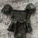 Flora bea jacquard top Black Size M Photo 1