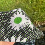 Vintage Floral‎ Maxi Dress with Green Accents White Size 4 Photo 3