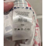 Columbia PFG Blue Pink Striped Womens Elastic Shorts Size Large Swim Beach Photo 7