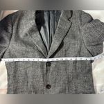 Uniqlo  Women's Charcoal Checkered Blazer Photo 9