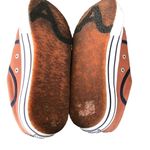 Superga x Alexa Chung Cotu Sneaker Blue/ 7.5 Orange Rust Lace Up Casual Classic Photo 4