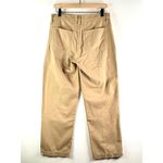 Frame  Women Pants Khaki Utility Baggy Relaxed Fit Straight Leg High Rise Size 27 Photo 1
