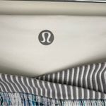 Lululemon  Time To Shine Skirt Skort Size 10 Blurry Belle Battleship Stripe Photo 2