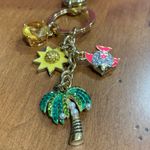 Juicy Couture  Pam Gela Pave Crystal Palm Tree Charm Key Fob Photo 1