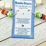 Muñekita Kitapena Mexican Worry Doll Handmade Earrings NWT Photo 2