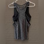 Lululemon Size 8 Glide And Stride Tank A/B Bra Top Black HBLK Mesh Run Yoga Photo 4