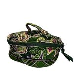 Vera Bradley  Retired Rare Chelsea Green Paisley Zip UpRound Travel/Makeup Bag Photo 2