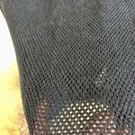 Gap  Women’s Classic Mesh Navy Long Sleeve V-neck Pullover  Size Large Photo 1