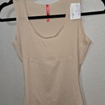 Spanx NWOT Tan Fitted Tank Top Photo 0