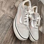 Vans UNISEX  GRAY /OFF WHITE SUEDEN LACE UP SNEAKER SHOES WOMENS :7 MENS:5.5 Photo 10