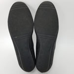 Nina The Touch Of Womens Shimmery Glitter Ballet Flats Shoes Black Slip On 8 X Photo 9