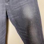 Levi's Denim Jeans 721 High Rise Skinny Jeans Black Denim Raw Hem Size 28 Photo 7