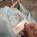 Light Blue Mini Dress Photo 4