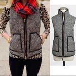 J.Crew Houndstooth Down Puffer Vest Photo 2