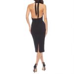 Dress the Population NWT  Vanessa Black Halter‎ V
Neck Dress Size XL $178 Photo 2