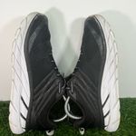 Hoka  One One Clifton 6 Black Women Size 9 Black White Running Shoes Photo 5
