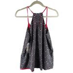 My Michelle  Womens Tops Size S Chiffon Chevron‎ Tank Photo 1