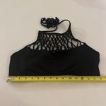 a.n.a . Women’s Black Macrame Knot Bikini Top Size 14 Photo 6