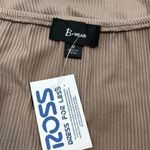B. Wear  Ruched Front Tan Top Size M Photo 4
