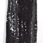 Tory Burch Sequined Tulle Cocktail Evening Midi Slip Dress Black Women's 2 Photo 4