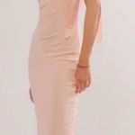 Free People NWOT  Got Glam Mesh Slip Dress Midi Photo 0