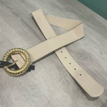 Steve Madden  Gold Buckle Belt Photo 0
