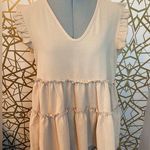 SheIn 🐸 Creme Baby Doll Top, Small Photo 0