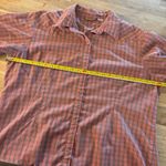 Wrangler Pink Plaid Short Sleeve Button Up Shirt XXL Photo 2