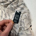 Proenza Schouler White Label Marion Dress long sleeve animal print Medium Photo 7